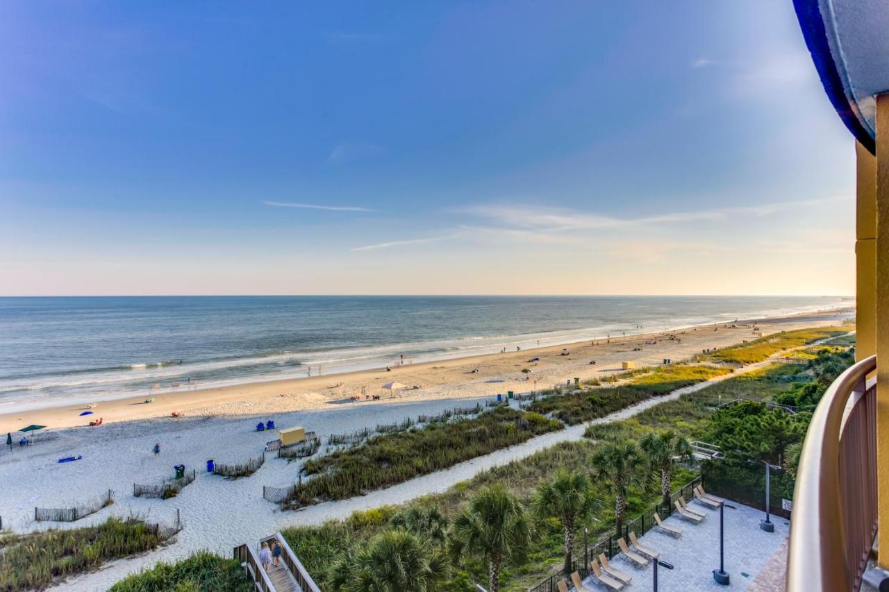 Hosteeva Beachfront Condo At Anderson Ocean Club Миртъл Бийч Екстериор снимка